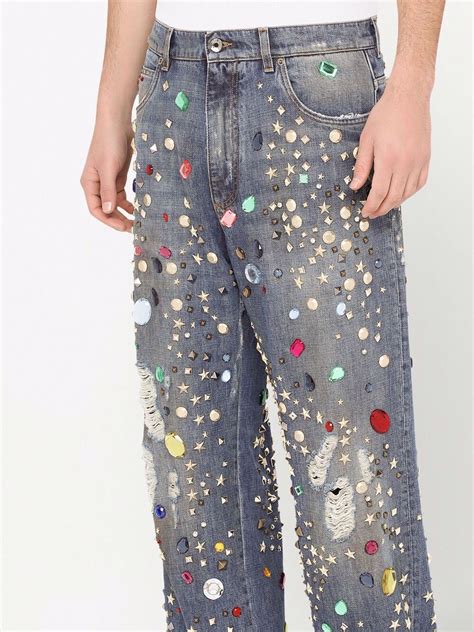 calça jeans dolce gabbana